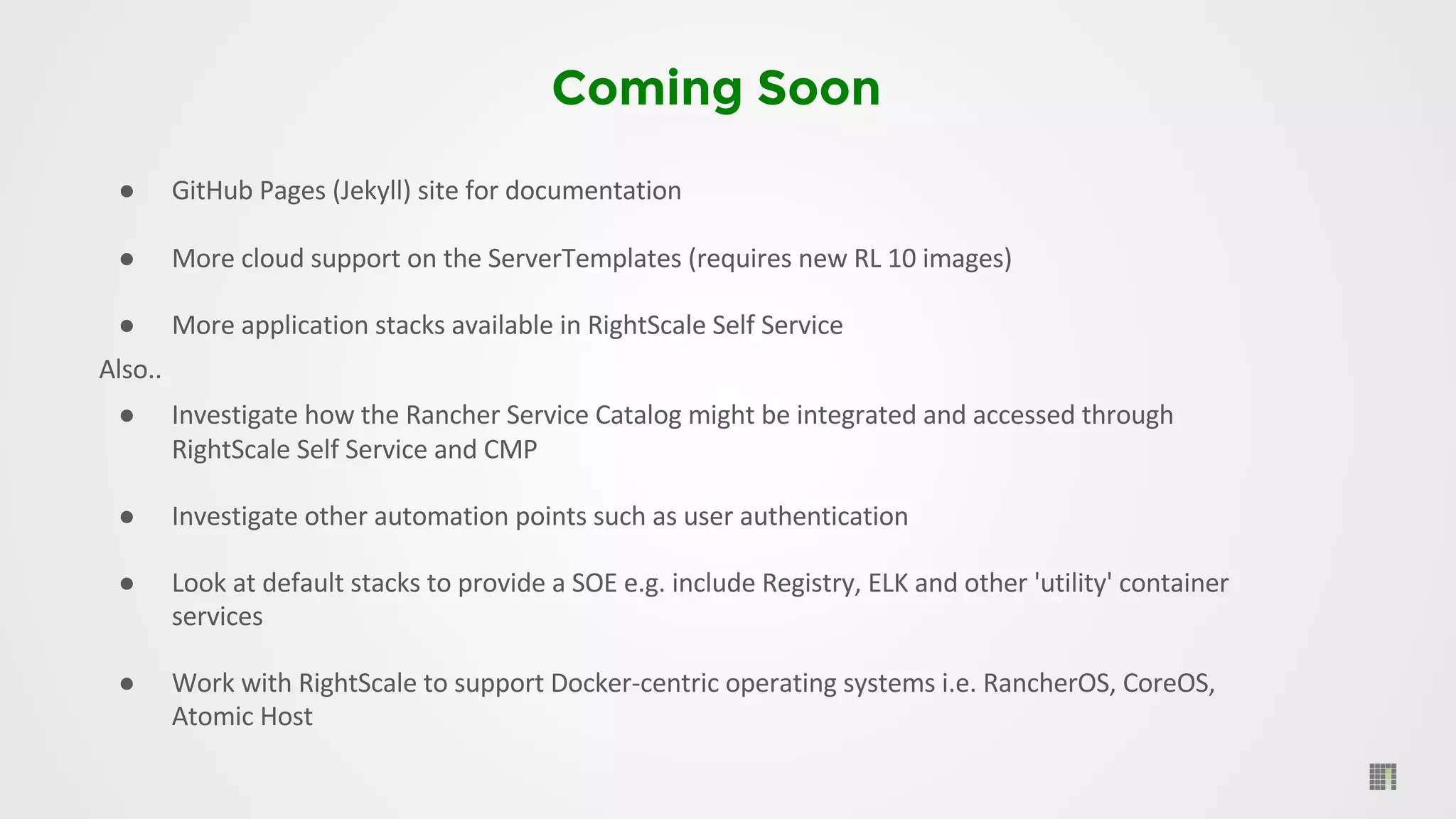 Coming Soon
●
●
●
●
●
●
●
 