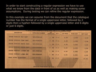 Using Regular Expressions in Document Management Data Capture and ...