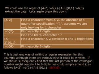 Using Regular Expressions in Document Management Data Capture and ...
