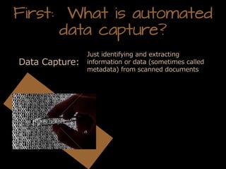 Using Regular Expressions in Document Management Data Capture and ...