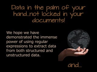 Using Regular Expressions in Document Management Data Capture and ...