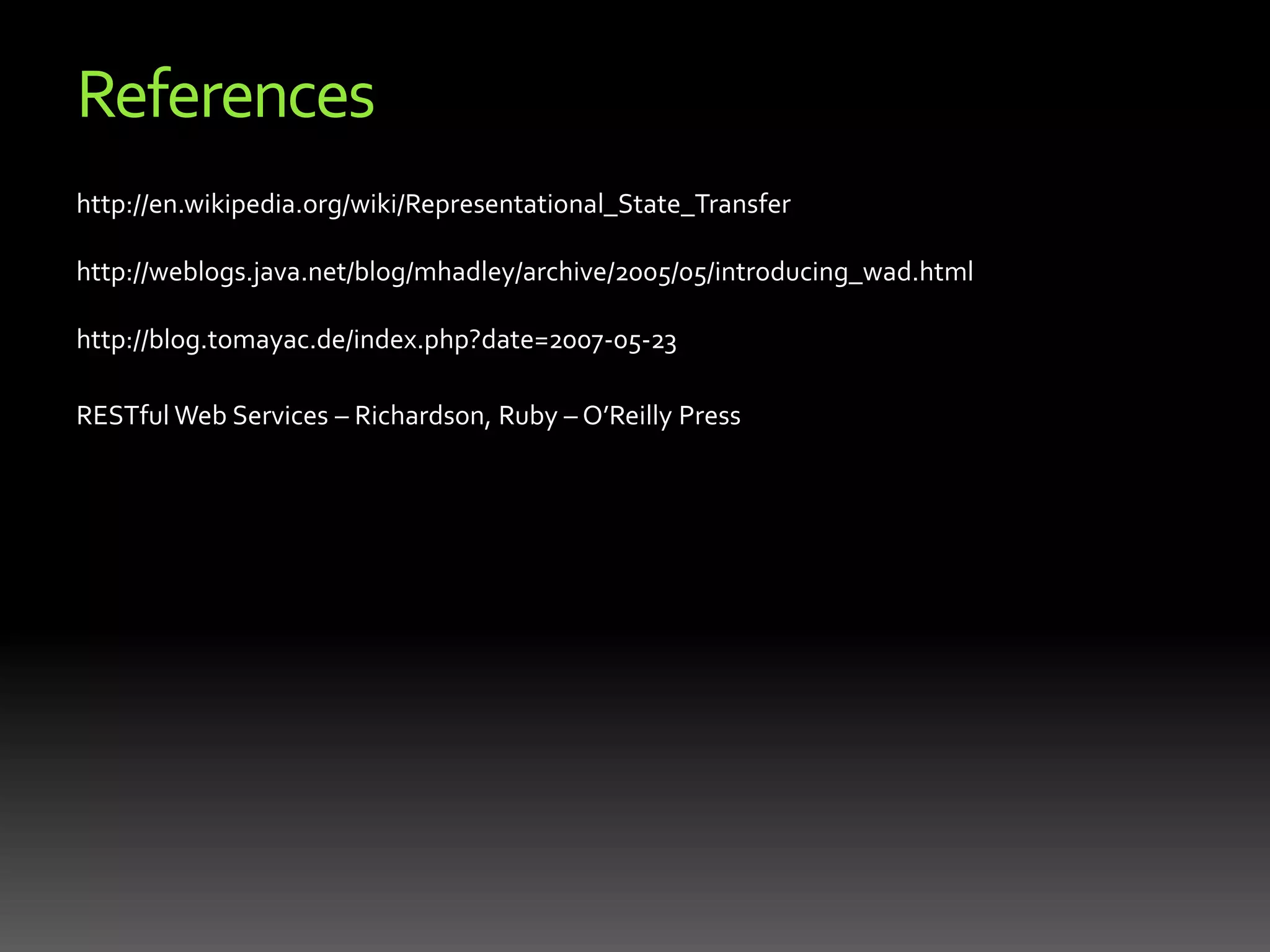  Resources are modifiable through Representations