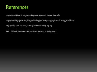  Resources are modifiable through Representations