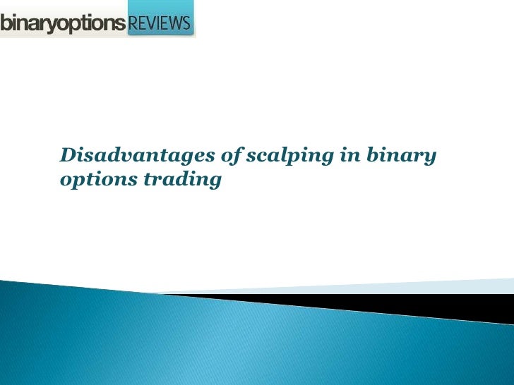 Scalping in binary options