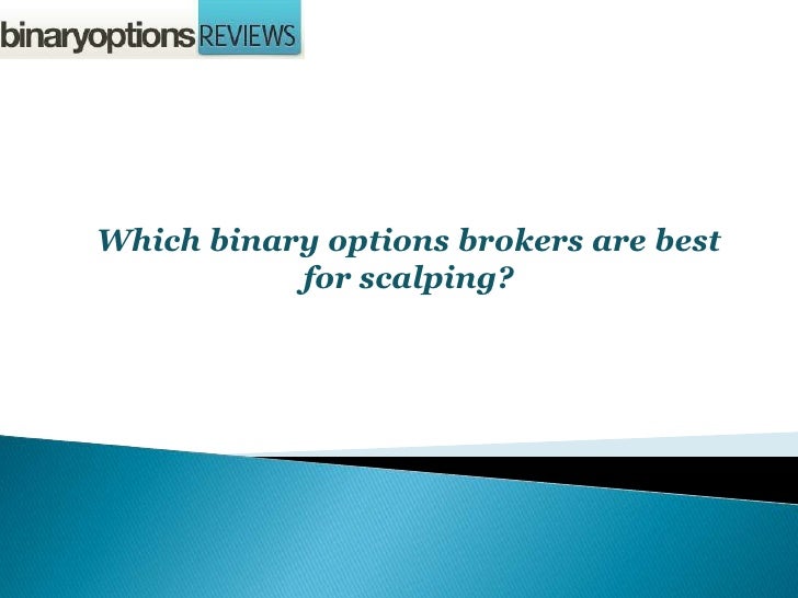 Scalping in binary options