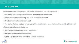 Using SGRT for faster, safer and accurate extremity patient positioning ...
