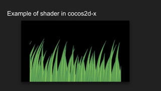 Example of shader in cocos2d-x
 