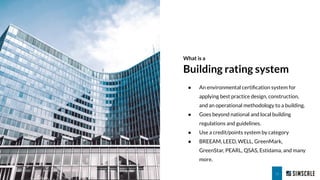 Using SimScale for Demonstrating Compliance With LEED, BREEAM & the ...