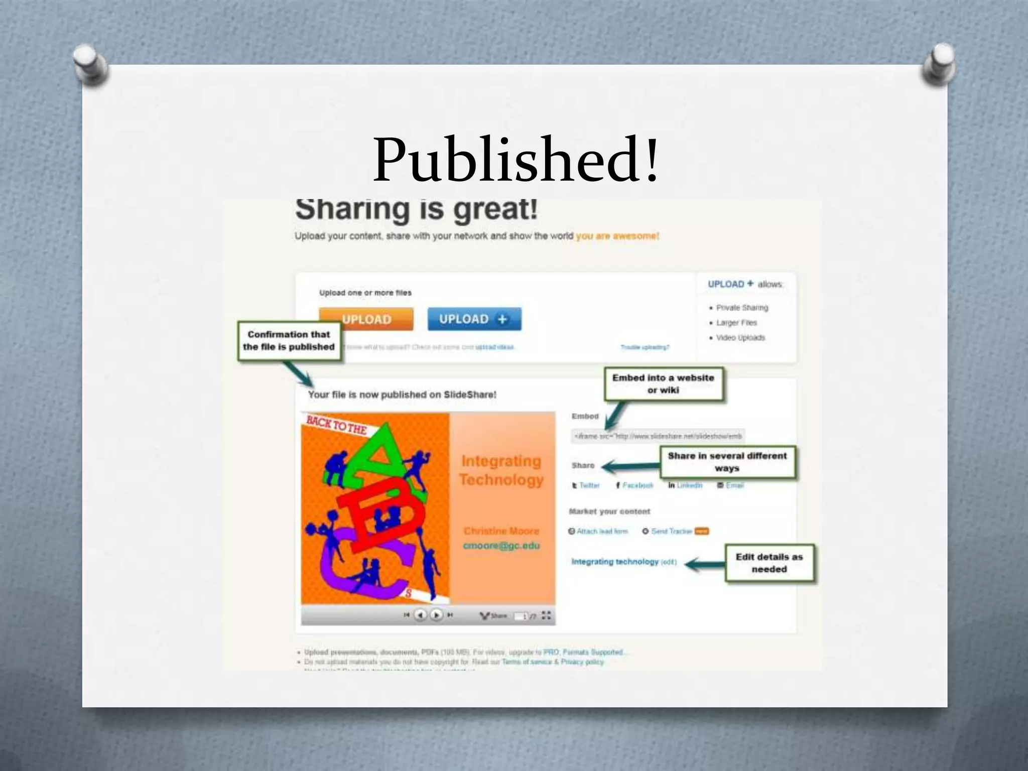 Published!