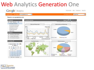 Web Analytics Generation One