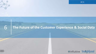 20
#CX
The Future of the Customer Experience & Social Data6
 