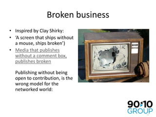 We engage in conversation (media)