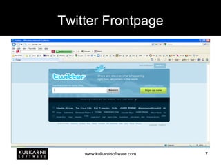 Twitter Frontpage 