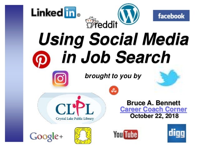 using social media in job search social media job search