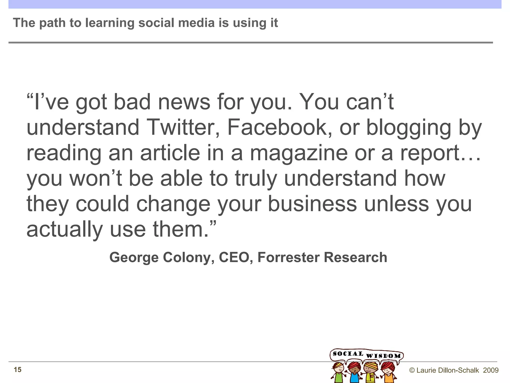 Personal Branding – taking care in how you present yourself What is a brand?  A brand is   who you are  and the sum of  all the interactions and experiences  that you give  as perceived by others . Marketing  =  what you say and do Branding: As perceived by me.  Hmm.. Excellent painter but what’s with the ear? 