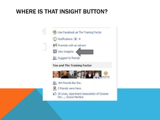 Where is that Insight button?