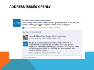 Address Issues Openly