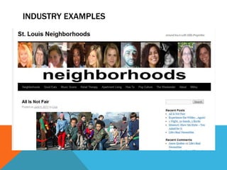 Industry Examples