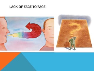 Lack of Face to Face