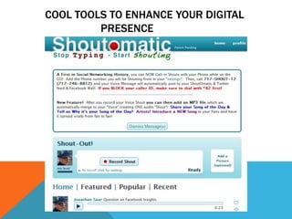 COOL Tools TO enhance your Digital presence		
