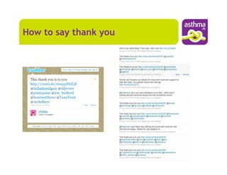 How to say thank you
 