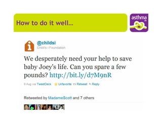 How to do it well…
 