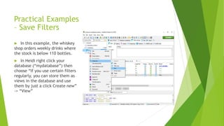 Using SQL in Excel | PPTX