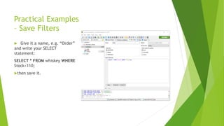 Using SQL in Excel | PPTX