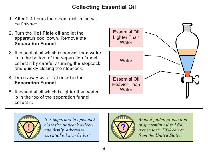 Using Steam Distillation to Produce Essential Oils