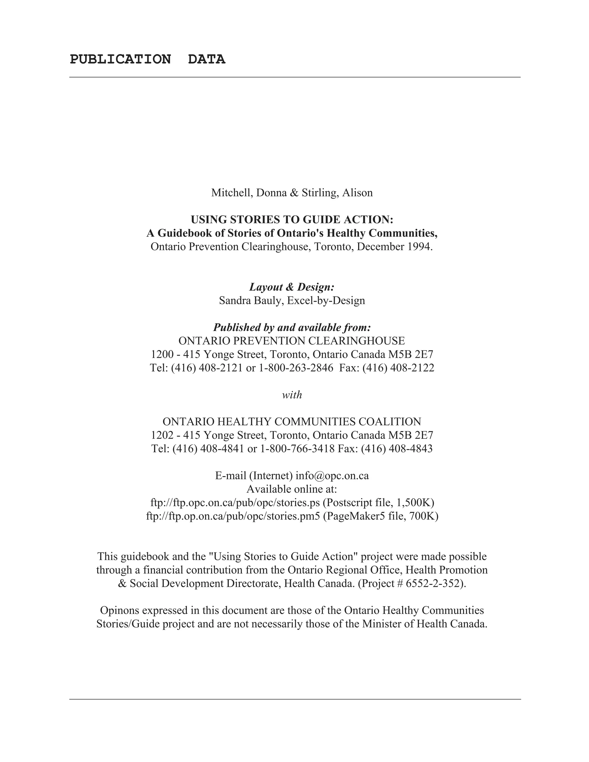 Usingstoriestoguideaction