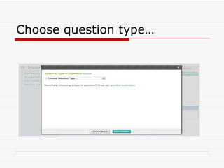 Using survey monkey | PPT