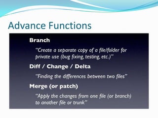 Advance Functions

 