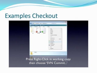 Examples Checkout

 