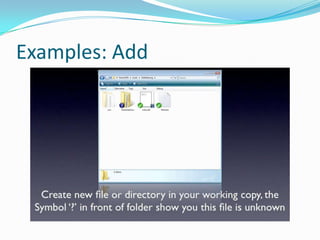 Examples: Add

 