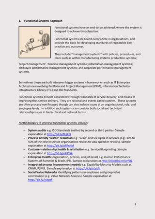 Using systems thinking to improve organisations | PDF