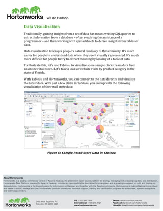 Using Tableau with Hortonworks Data Platform | PDF