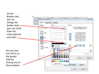 Using tables in Microsoft Word | PPTX
