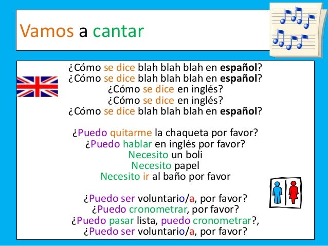 Como Se Dice Cantar En Inglés