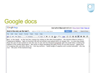 Google docs 
