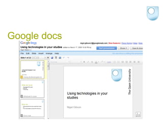 Google docs 