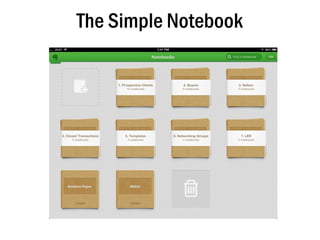 The Simple Notebook
 