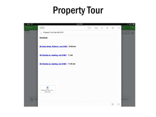 Property Tour
 