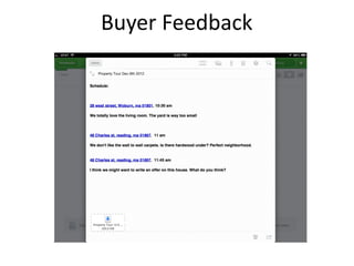 Buyer Feedback
 