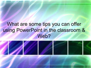  Avoid PowerPoint Overload