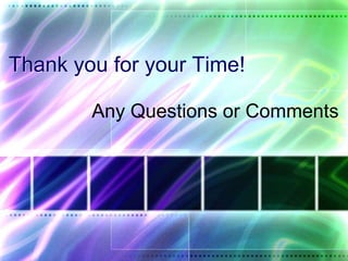 Tips for Basics of Web DesignIdentify PurposeRecognize Bandwidth (design to 28.8 modem)Graphics (GIF or JPEG? – GIF better for bandwidthMonitor resolution (design to 640X480)Recognize multiple platforms and browsers (MAC or PC and Netscape or Explorer)Navigation should be consistent & easy to useUse common Fonts