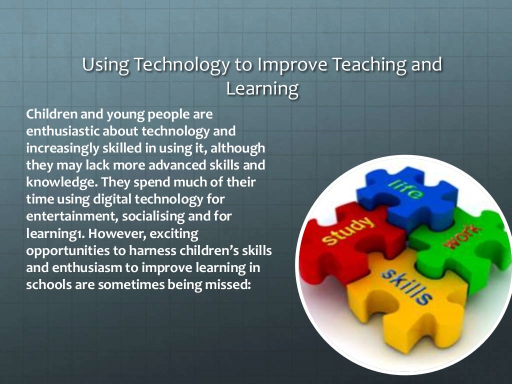 technology in teaching and learning essay