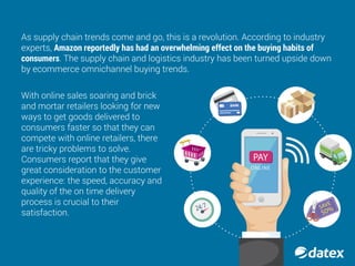 Using Technology to Solve Last Mile Delivery Challenges | PDF