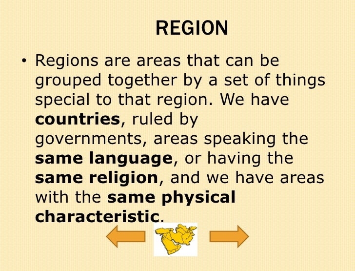 using the 5 themes of geography with native americans 5 themes of geography region