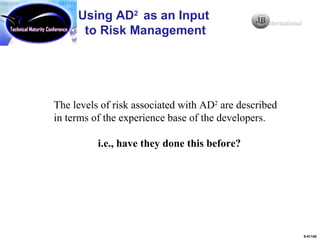 Using The Advancement Degree Of Difficulty (Ad2) As An Input To Risk ...