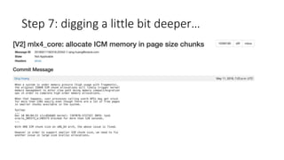Step 7: digging a little bit deeper…
 